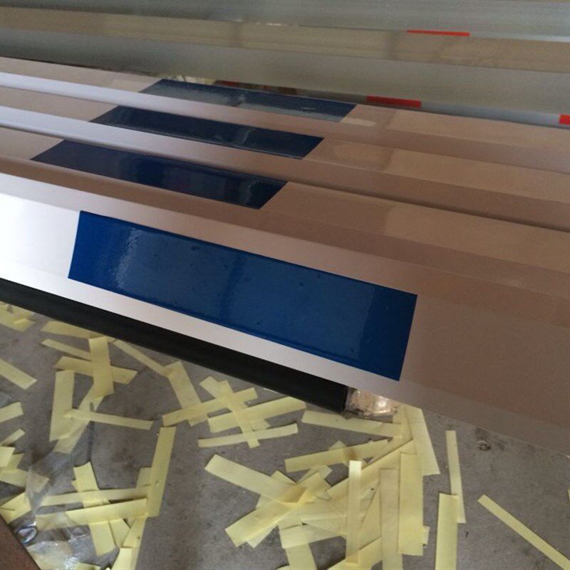 极速道闸挡车杆80*45MM红白杆蓝白八角杆车安道闸杆车安胶条杆道