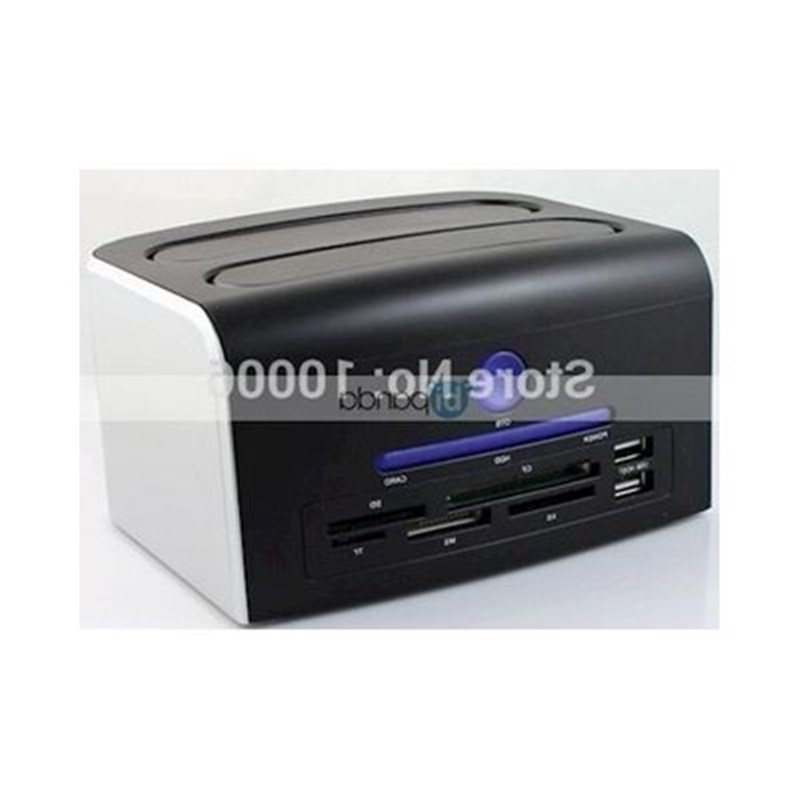 2.5 3.5 SATA IDE HDD Dock Docking Station USB Hub CF SD