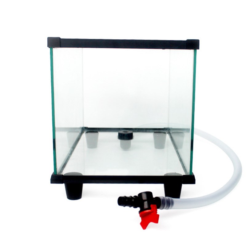 玻璃乌龟缸带晒台别墅饲养箱大型养乌龟专用缸盆生态鱼缸造景龟缸