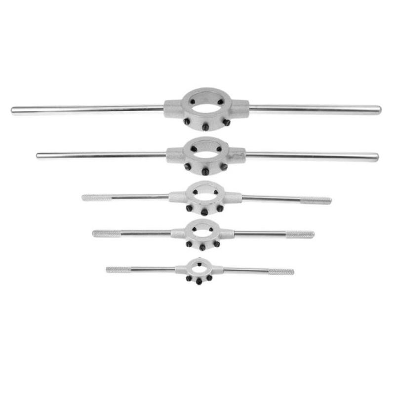 1Pcs Round Die Wrench Flexible Steel Circular Die Handle for