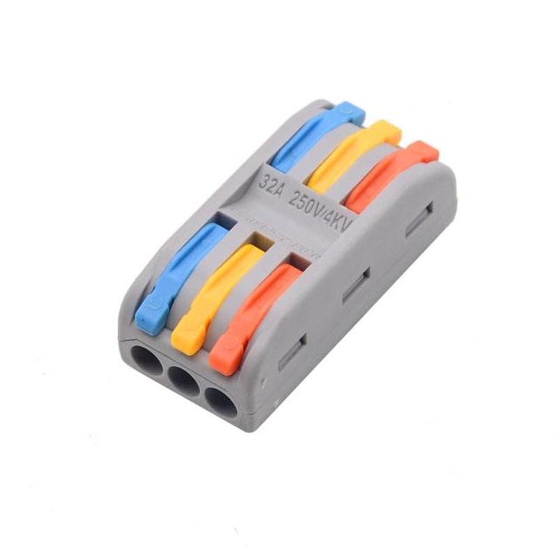 1pc Color Type PCT-2-2 PCT-3-3 Safety Electrical Wiring Term