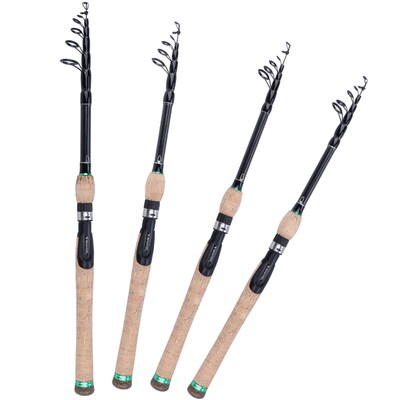极速Sougayilang New Telescopic Lure Rod 1.8M 2.1M 2.4M 2.7M