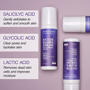 Seroflora Razor Bumps Serum-Ingrown Hair Treatment for Women