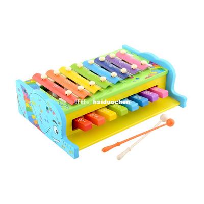 Multifunction 2 in 1 Baby Kid Child Xylophone Elephant shape