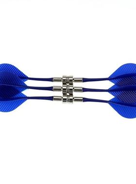 6Pcs Bullseye Target Game Plastic Dart Wing Magnetic Darts f