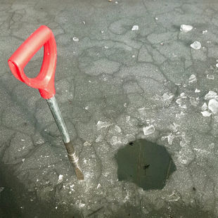 三棱冰镩子冰钏冰川子冰锥破冰工具人工冰钻冬钓神器砸冰器冰穿子