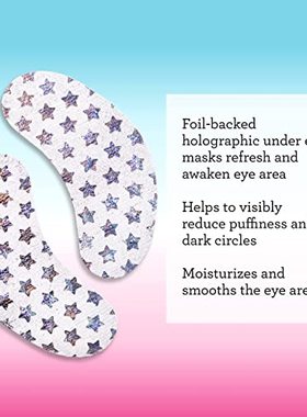 Bliss Eye Got This Holographic Foil Eye Masks for Refreshing