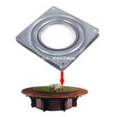 Inch Plate Square Bearing Swivel Turntable