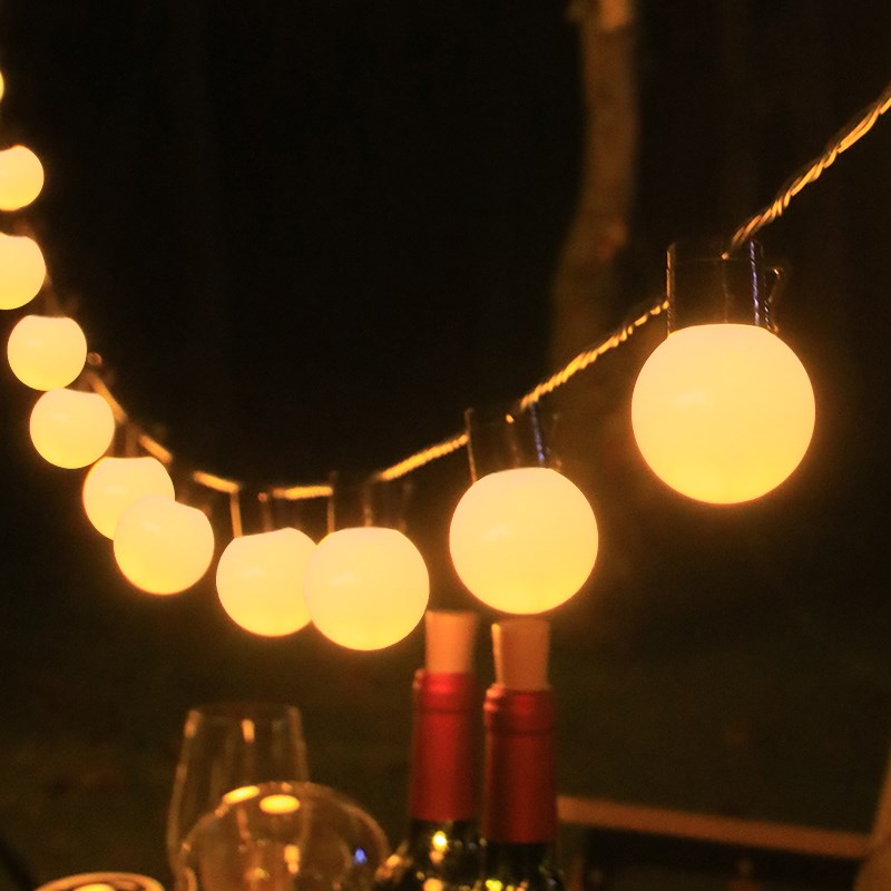 户外露营灯氛围灯天幕帐篷装饰灯串led彩灯摆摊灯婚礼场景布置