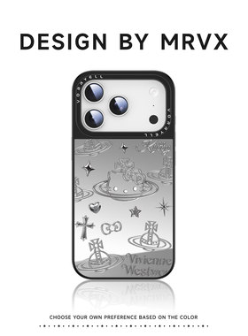 HelloKitty适用苹果17手机壳iPhone16pro新款外壳15promax磁吸带镜子14plus可爱不会撞壳i13卡通西太后KT猫女