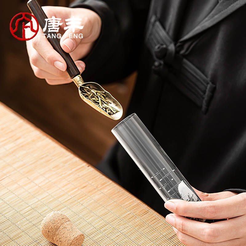 现货速发创意玻璃试管茶漏家用办公室简约懒人泡茶神器精细密茶滤