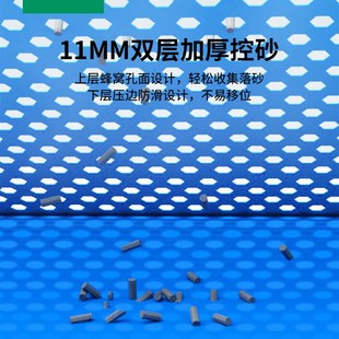 快速发货宠物猫砂垫超大双层猫砂盆E防带出防外溅过滤漏控砂垫子