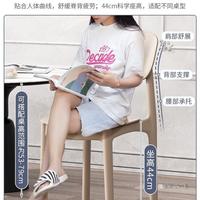 椅家用現(xiàn)代簡(jiǎn)加厚久坐舒服塑料MT-QFCY-凳餐子北網(wǎng)紅歐商用餐約桌