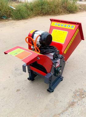 便禽铡草机揉丝机树枝粉机41613碎枝机家用小型碎车载果园家牛羊