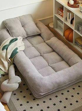 懒人沙发可睡可躺类狗窝折叠两休用沙人发床卧室间80944午躺椅榻