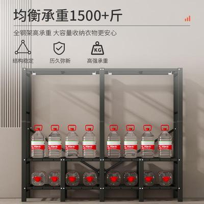 衣柜家用卧室简叠免安装衣橱出租房屋折用经济型全钢架易结96230