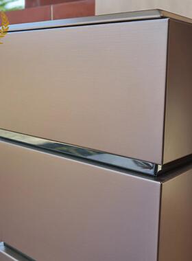 广州南垃方不GPX-234带锈酒店大堂烟灰兜垃圾桶玫瑰金圾桶G钢PX-2