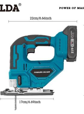 电动曲割锯木工线手工小型迷TQE你功能曲线多电锯手持木板线锯切
