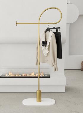 极简不家间衣帽架客厅卧室落地挂58866房意衣架创衣服挂架用底座