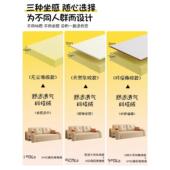 小户型客发厅抽拉式 奶油风沙床可折叠式 一体UUA2025新两款 布艺梳