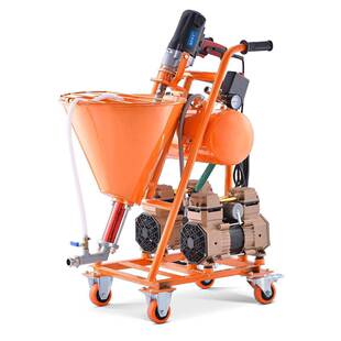 防涂水底油水泥料喷涂机聚氨ltao1007酯大功率多功施工能基腻子js