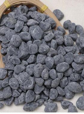 灰色石厂家工程铺路胶砾石黑色水洗ECM粘机制枯山石水砾石洗米石