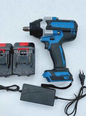 大扭扳力电动扳手电式锂手冲击扳手电风炮锂充WIH电起子机跨境