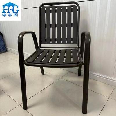 户外椅休闲桌餐椅露台防水防晒塑墅木椅子别花园庭桌院水纹96175玻璃桌