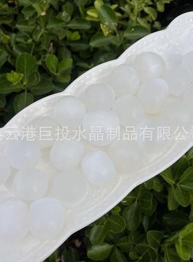 天然滚摩洛哥透YAJ石膏石selenite境热销家居件装跨饰摆鱼缸盆栽