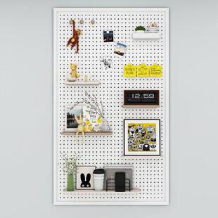 冲孔板家用洞洞板货架金属墙置架物架DDB展上示架多孔免饰品打孔E