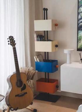 家用落地书多层书架转客厅角置物架架房THk7YtbB儿童书架办