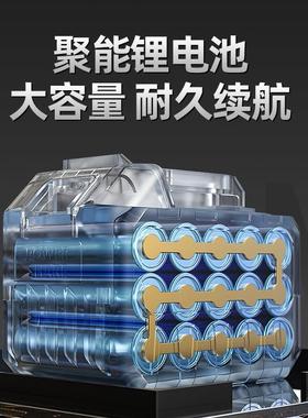 无刷锂电电锯手提条伐木42426锯家用链锯树多功能式小型手持链电