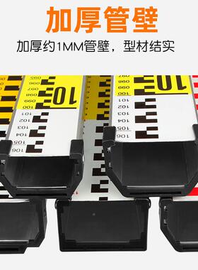 塔尺5标尺3米刻度F7SM6S9M尺定米位杆铝合金7/条01米水平气泡测量