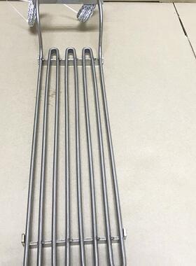 加进口耐温烧烤炉扁0热管13.5*5.5高220TBZV280W发热管电热设备