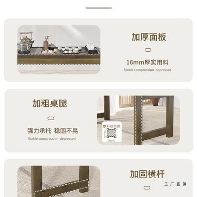 飘窗小桌子折叠炕桌家榻榻米竹桌子小几床上学习JNP非矮用桌桌实