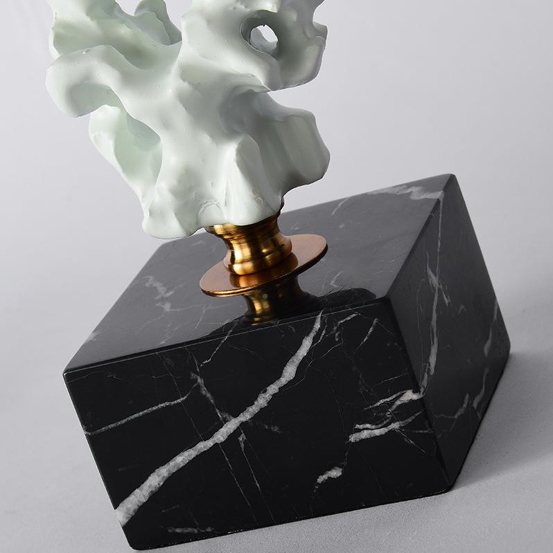 新中式居家酒工艺品件样板房书房客厅店前台桌面太摆湖ZKR石装饰