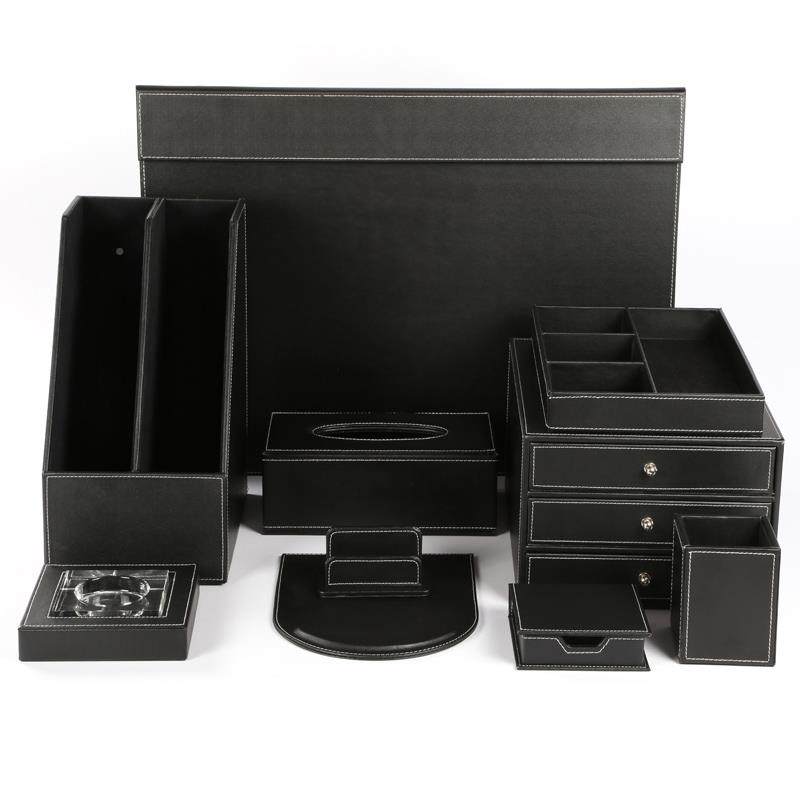 桌质面高档文具筒套装办公办公桌创品意笔皮收纳盒T101K套装办公,文具电教/文化用品/商务用品,笔筒,淘宝优惠券,粉丝福利购,淘宝优惠卷