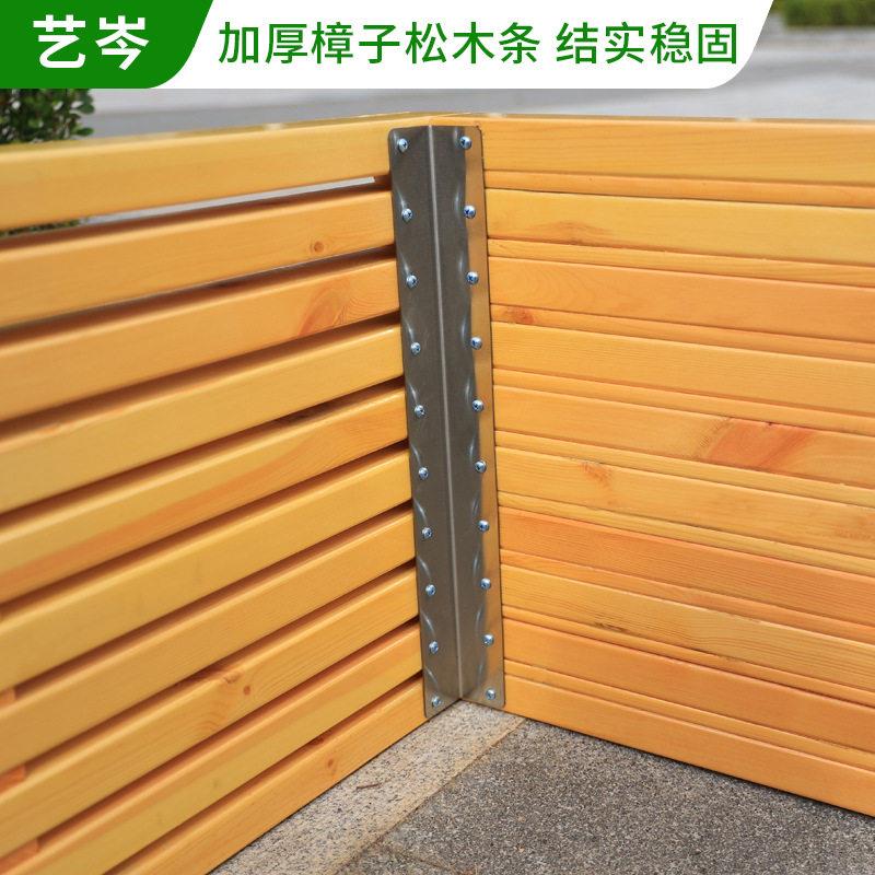 椅户外公园防椅腐GD-04木长室外休息区座椅小区庭院菠萝格长凳景