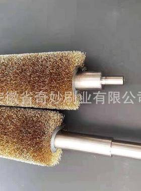 生产工除尘002去锈钢丝辊污抛光除锈钢辊刷丝机业械清洁除毛刷辊