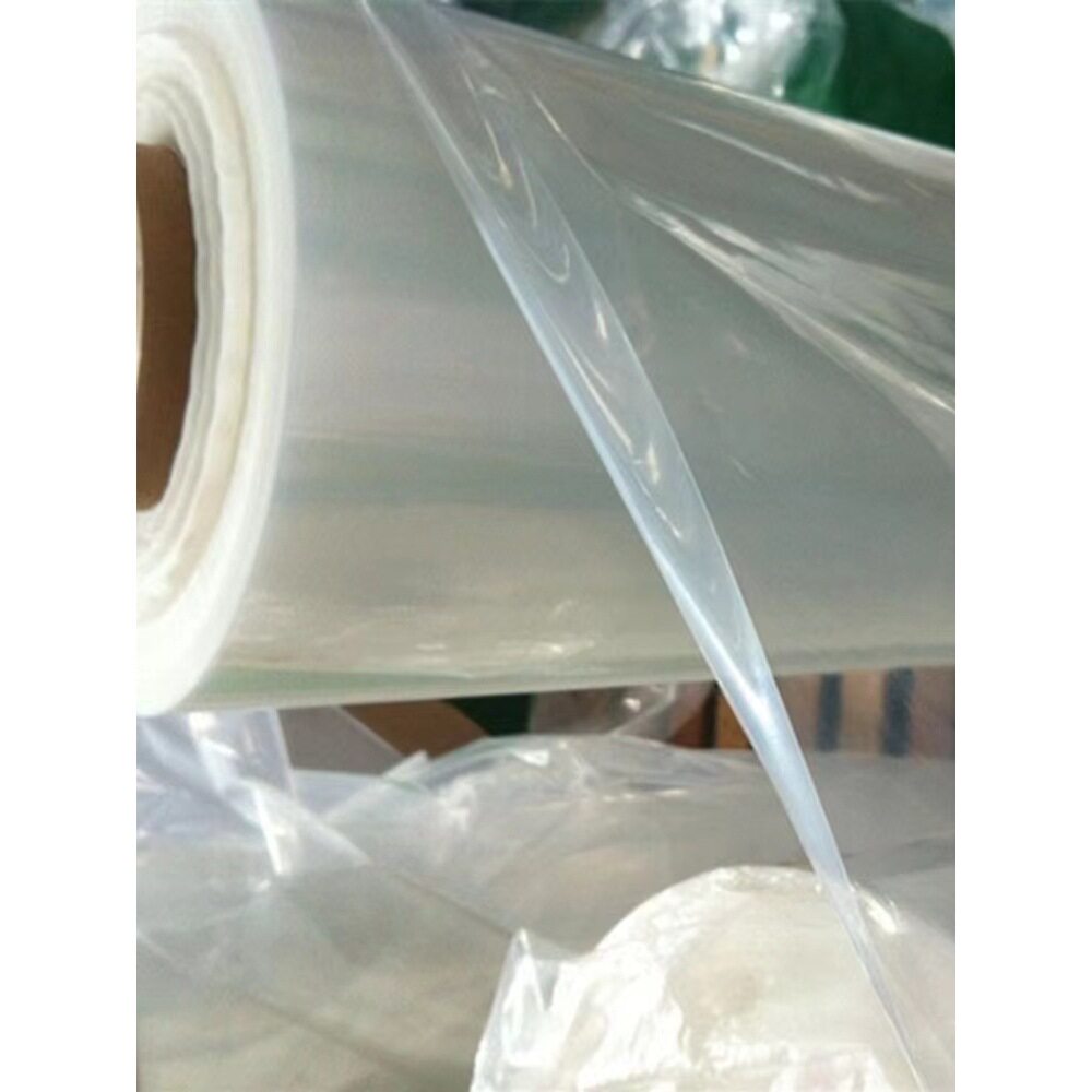 整卷塑料膜大棚膜包装膜工程防护膜防尘遮盖膜高透光透明膜塑料布