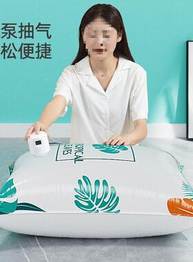 真空压真缩收纳袋衣棉被行47951服李箱抽气家用密封收纳袋整理空