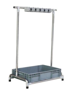 拖把架落地式不钢移动拖把扫挂可架免打孔卫生间把收锈纳整001025