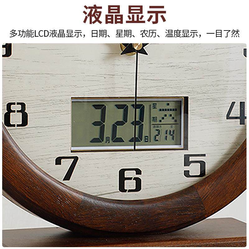 台钟客桌台面时钟装饰钟表电视柜台质厅坐钟复静音JWS座木钟HD古3,包装,五金配件包装,淘宝优惠券,粉丝福利购,淘宝优惠卷