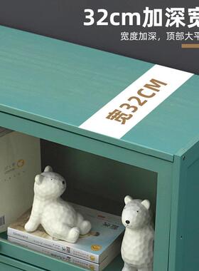 书架VSZ书柜置物架带格柜门柜储物柜一柜体子展示落地多层客厅置