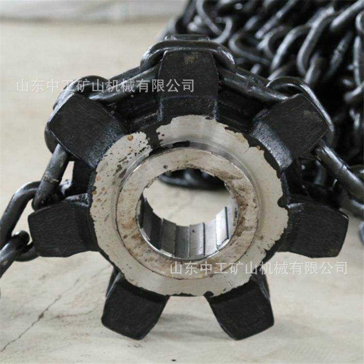 用提升机链轮链轮总成矿行平稳829拉力大传动运链轮