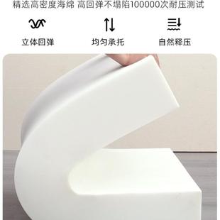 小雪球圈圈绒床2头靠D6YnRTfE垫包软靠背204新款 奶油风床靠头背垫