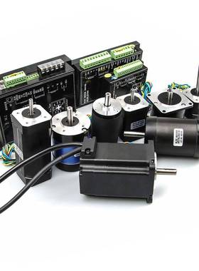 06LS01直流无刷电机低压B48v94w3000转霍尔传套感可调速驱TIL动器