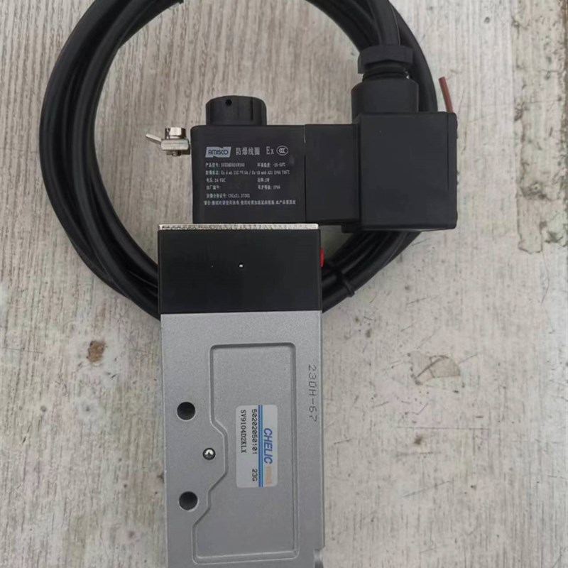 CHELIC电磁阀SV9104D2KLX  配套 AMISCO防爆线圈30XDMD024W300