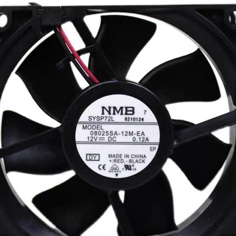 08025SA-12M-EA NMB 8025 12V 8CM静音电脑电源机箱散热风扇