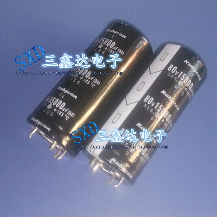 80V15000UF 15000UF 80V原装电容音频功放专用超高容量35*100 4脚